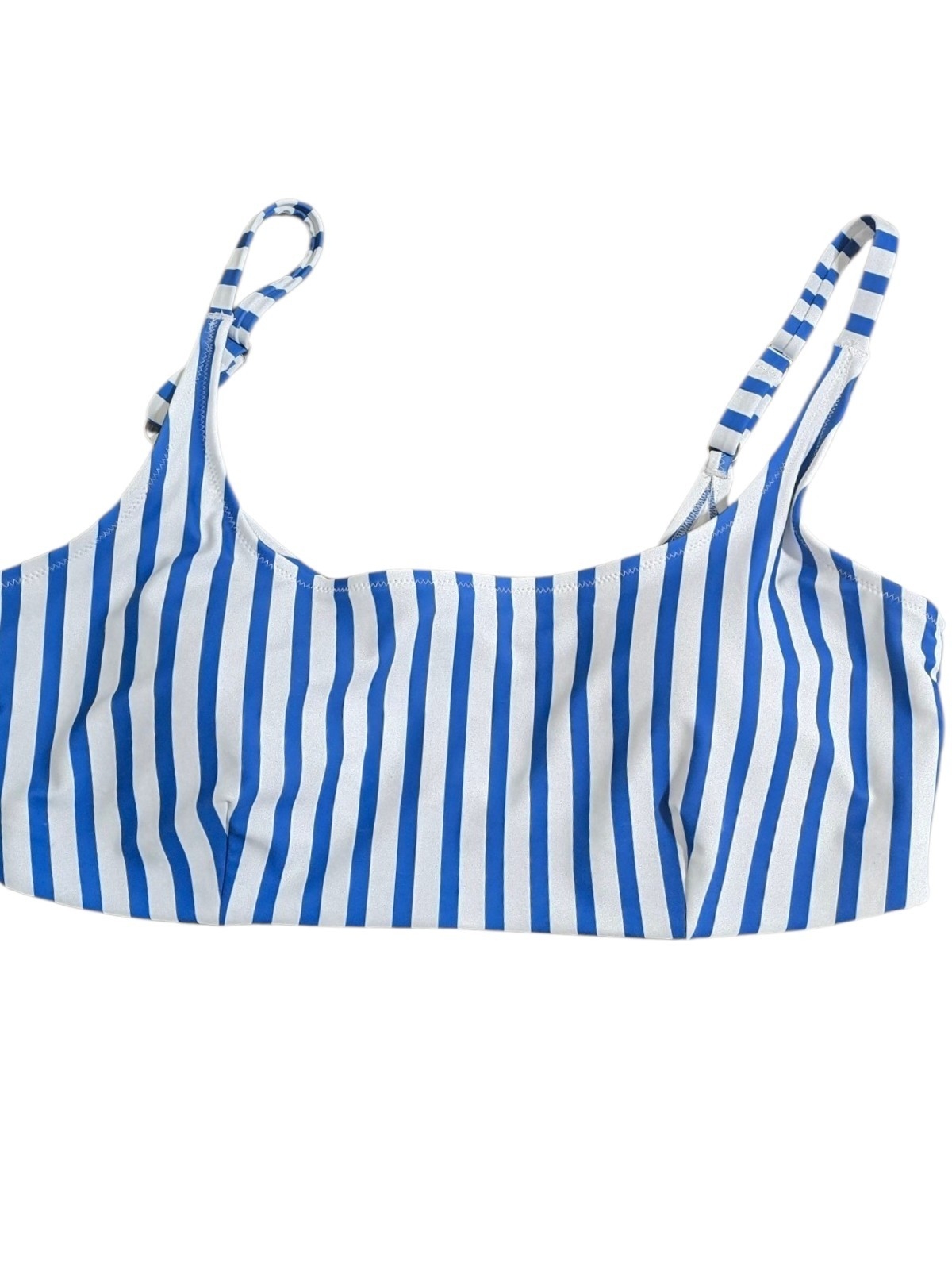 Nwt Old Navy Coastal Nautical Striped Swim Tankini Top 2xl Bikini Pool Resort
